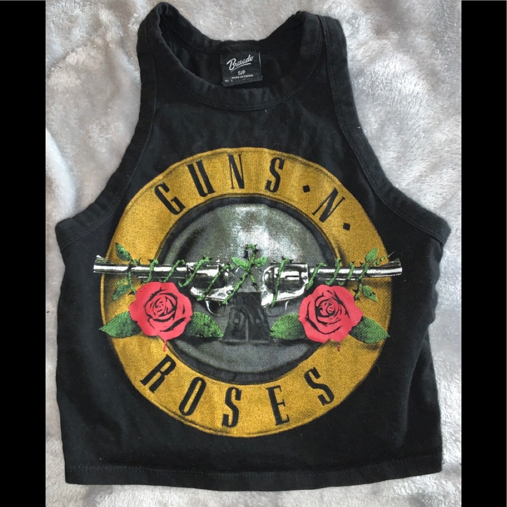 Guns n’ Roses crop top